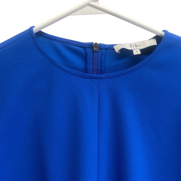 Women’s Tibi Structured Blouse in Blue. Size 4. - Picture 6 of 13